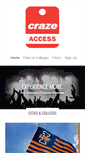 Mobile Screenshot of crazeaccess.com